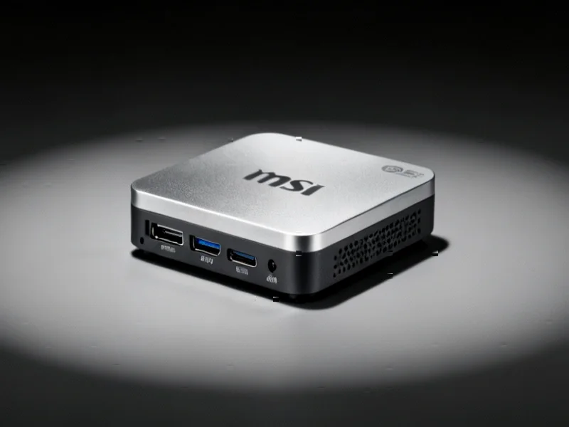 MSI Unveils Compact Cubi Z AI 8M Mini PC with AMD Hawk Point Processors - Professional coverage