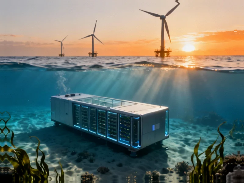 China Debuts Pioneering Wind-Powered Underwater Data Center - Revolutionary Green Computing Infrastructure China has complete