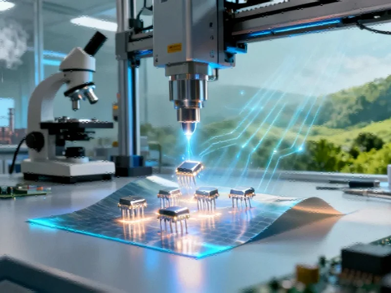 Revolutionary Recyclable Electronics Printing Poised to Transform Display Manufacturing - Professional coverage