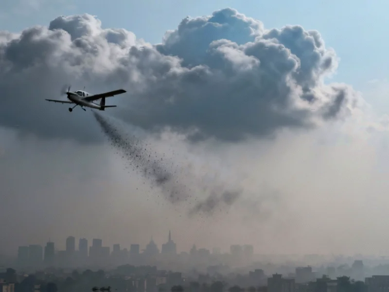 Delhi's Cloud Seeding Gamble: Desperate Times, Questionable - According to Nature, Delhi has launched an experimental cloud