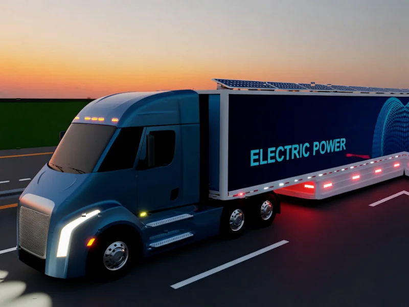 The Mathematical Challenge of Greening Long-Haul Trucking - According to Nature Communications, researchers have developed a